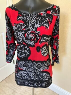 Cache split sleeve blouse